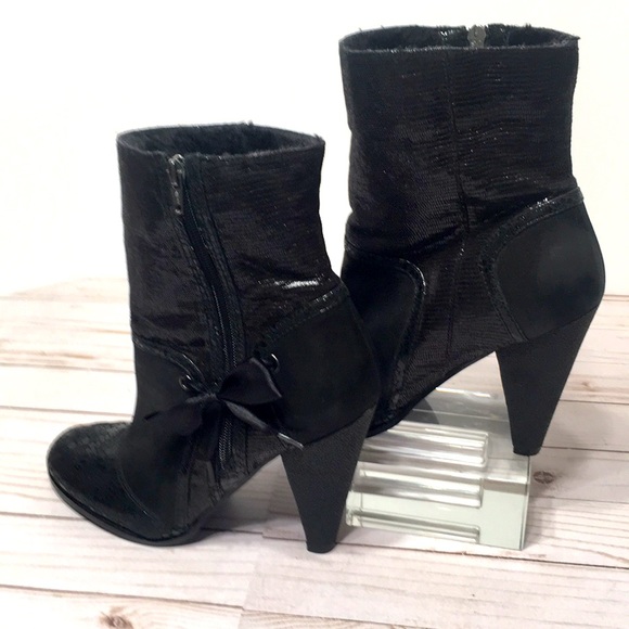 ankle boot black snakeskin metallic - Picture 3 of 16